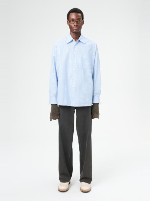 Our Legacy Borrowed Shirt Big Daddy Stripe Oxford