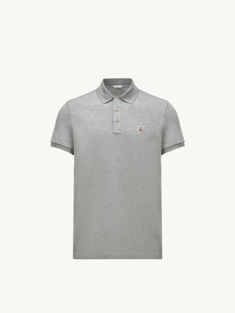 Logo Patch Cotton Polo Shirt