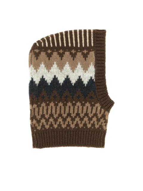 Brunello Cucinelli inlays sequin balaclava