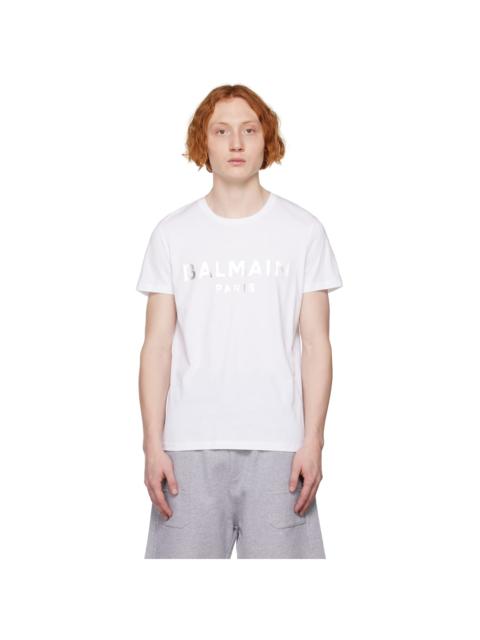 Balmain Balmain Classic Fit Foil Tee