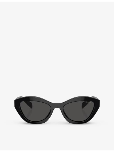 Prada PR A02S butterfly-shape acetate sunglasses