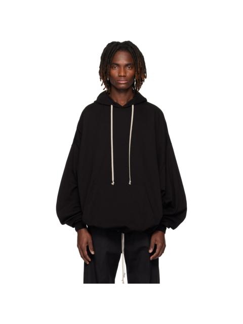 Rick Owens Black Temple Hun Hoodie
