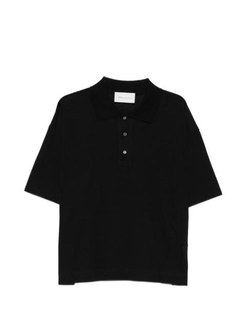 AMI Paris short-sleeve polo shirt