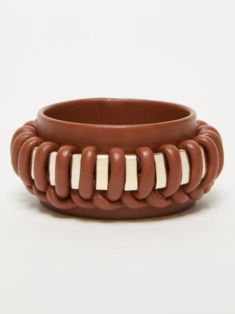Max Mara DERRIS Leather bangle