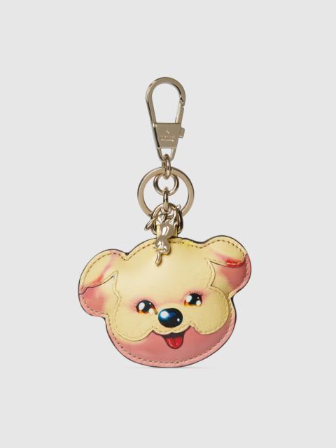 GUCCI Dog-shaped keychain