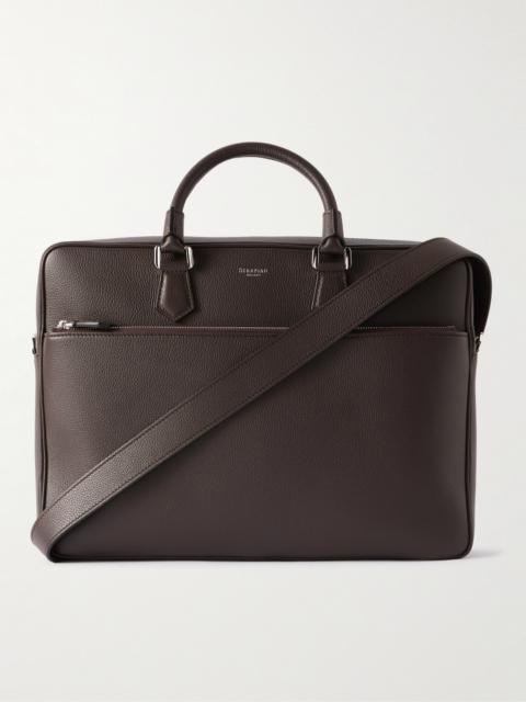 Serapian Full-Grain Leather Briefcase