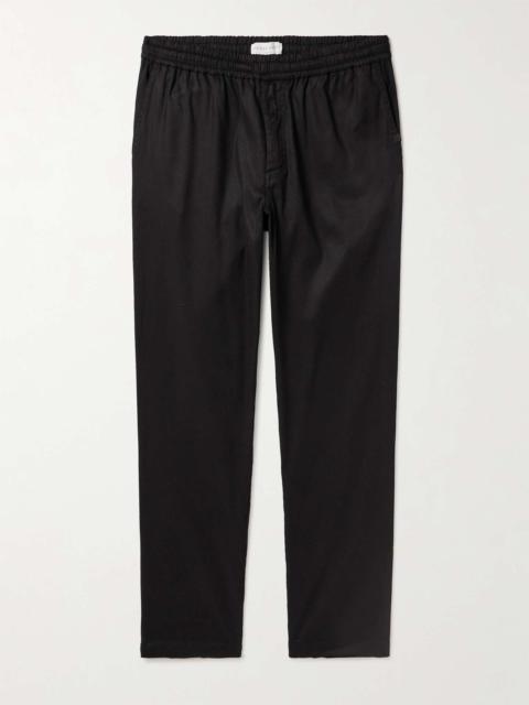 Derek Rose Harris 1 Slim-Fit Straight-Leg Stretch Lyocell and Cotton-Blend Twill Trousers