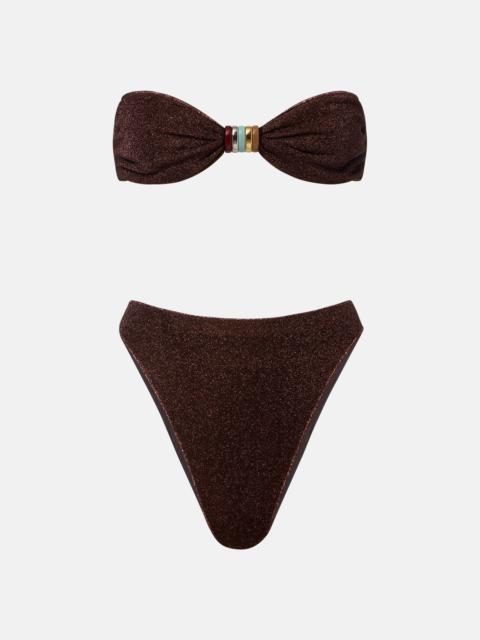 Oséree Lumière ring-detail bikini