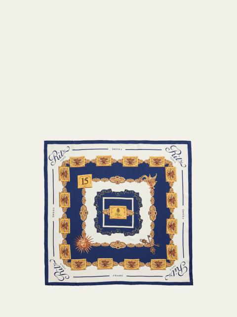 FRAME x Ritz Paris Silk Scarf