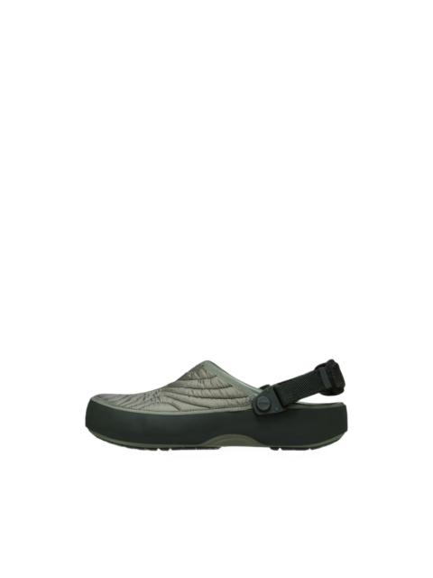 crocs Classic Elevated quilted clogs