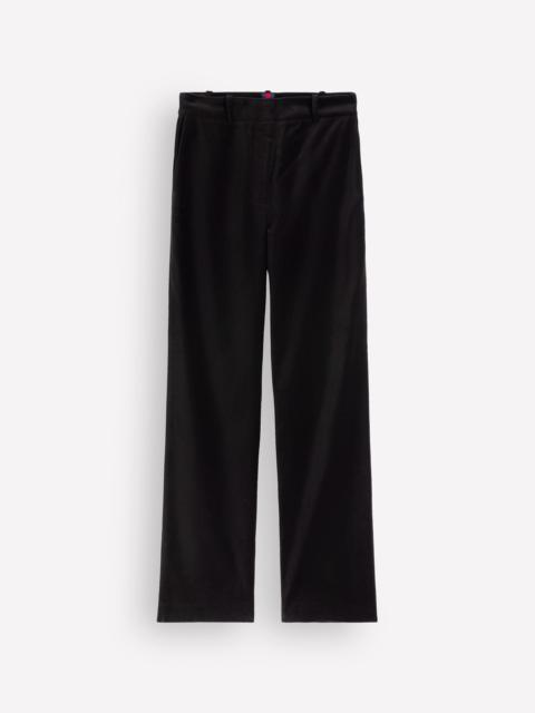 BODEN Canonbury Velvet Pants-Black
