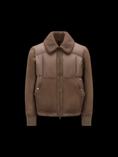 Gers Leather Down Jacket