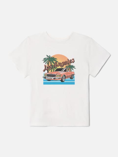 RE/DONE Classic "LA Drive" Tee - Vintage White