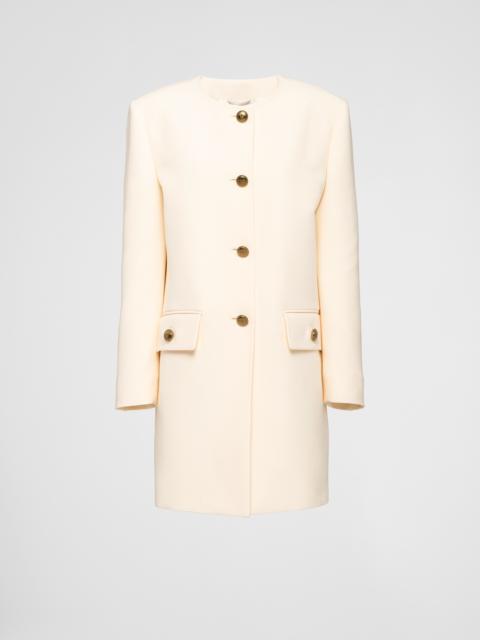 Prada Single-breasted tricotine coat