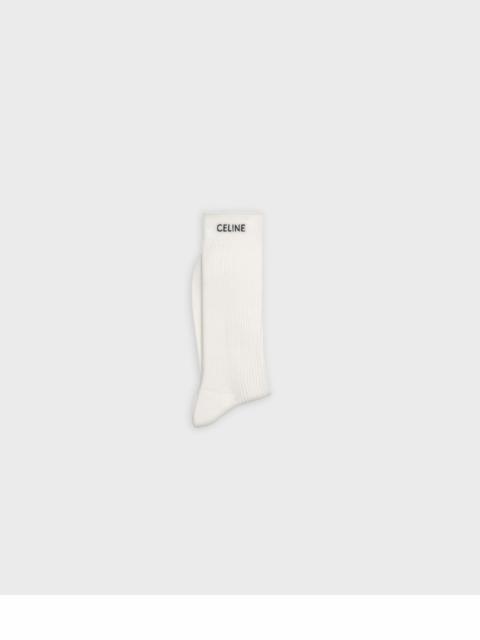 CELINE CELINE COTTON SOCKS