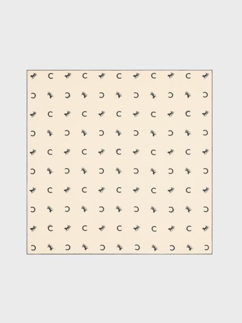 CELINE square IN silk twill
