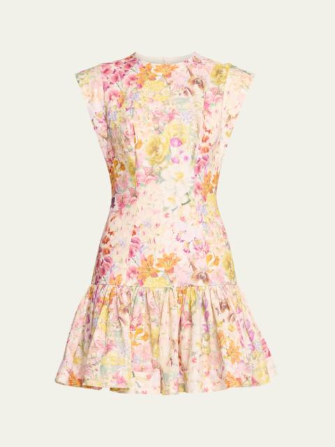 Harmony Flounce Mini Dress