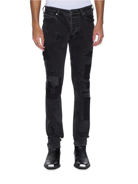 Ksubi VAN WINKLE LED BLACK ROCKSTAR REPAIR