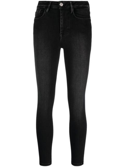 FRAME Le One skinny-leg cropped jeans