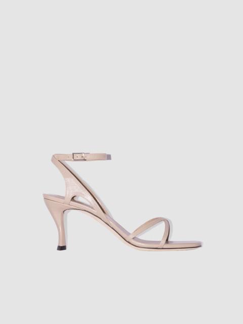 BY FAR Rosko Dryland Creased Calf Leather Sandal