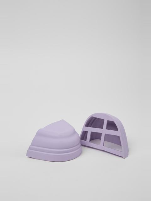 CAMPER Junction Toe Caps Violet rubber toe caps
