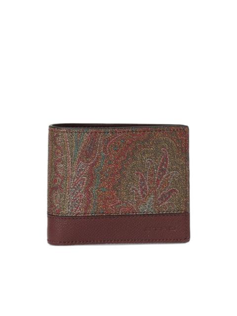 Etro Paisley bifold wallet
