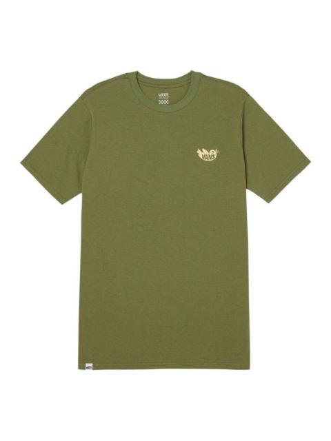 (WMNS) Vans Buzz Graphic T-Shirt 'Green' VN000C0TZBF