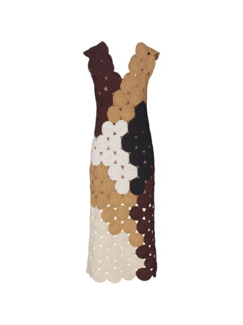 SIMONMILLER Muro midi dress