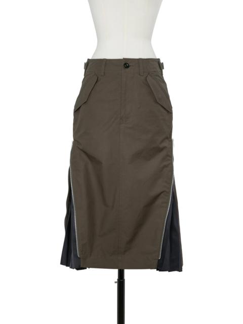 sacai Cotton Weather Skirt