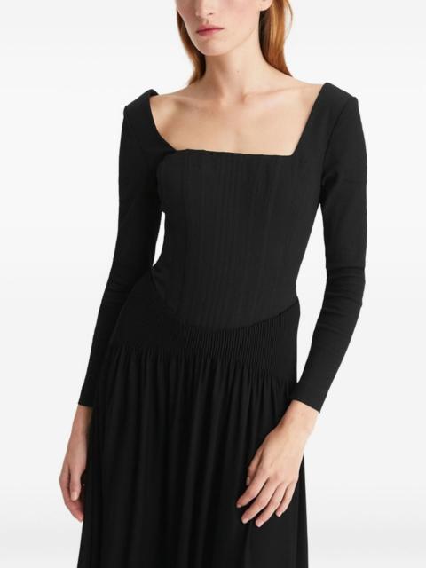 TORY BURCH long-sleeve midi dress