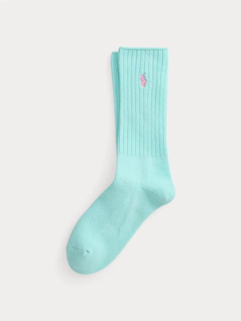 Polo Ralph Lauren Signature Pony Cotton-Blend Crew Socks