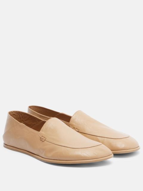 Calvin Klein Collection Vela leather loafers