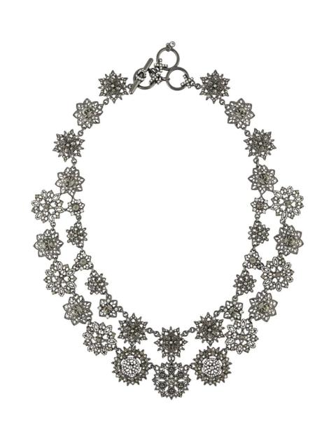 Marchesa DOUBLE STRAND FLOWER NECKLACE