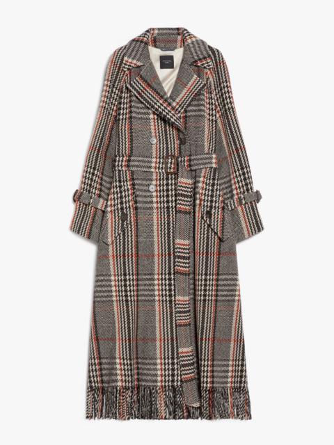 WEEKEND Max Mara GOMMOSO Fringed wool-blend coat