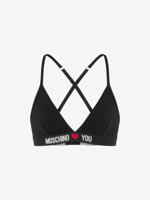 Moschino MOSCHINO LOVES YOU BRA