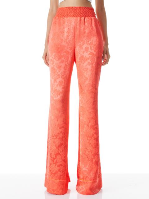 Alice + Olivia WILLIS PAJAMA PANT WITH PIPING