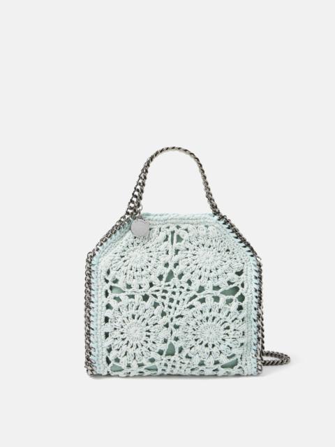 Stella McCartney Falabella Cotton Crochet Tiny Tote Bag