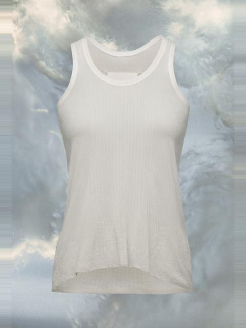 Maison Margiela Ribbed tank top