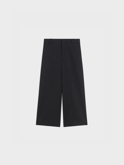 CELINE CULOTTES IN DIAGONAL WOOL