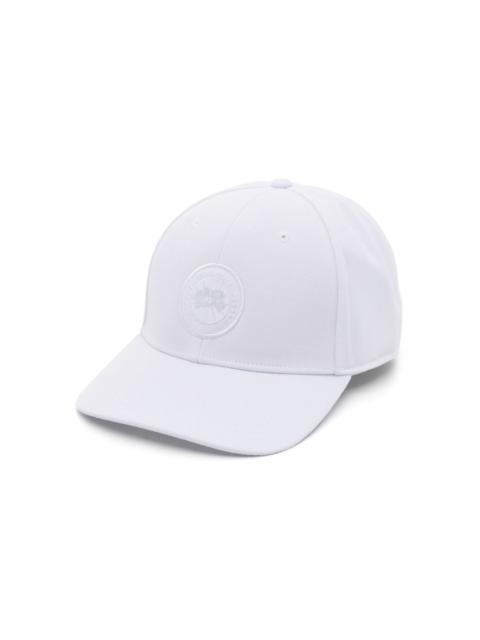 Canada Goose logo-patch curved-peak cap
