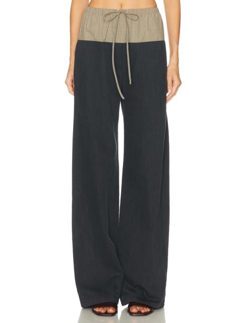 MATTHEW BRUCH Drawstring Combo Pant