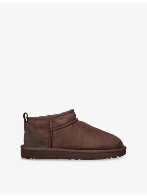 UGG Classic Ultra Mini Suede Ankle Boots