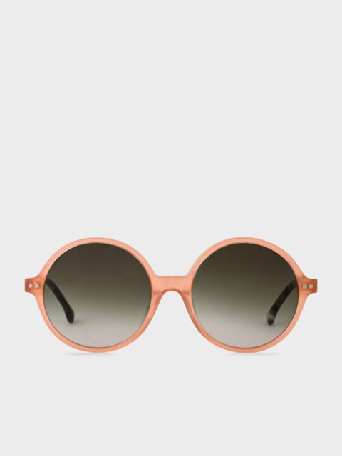 Paul Smith Opal Peach 'Fleming' Sunglasses