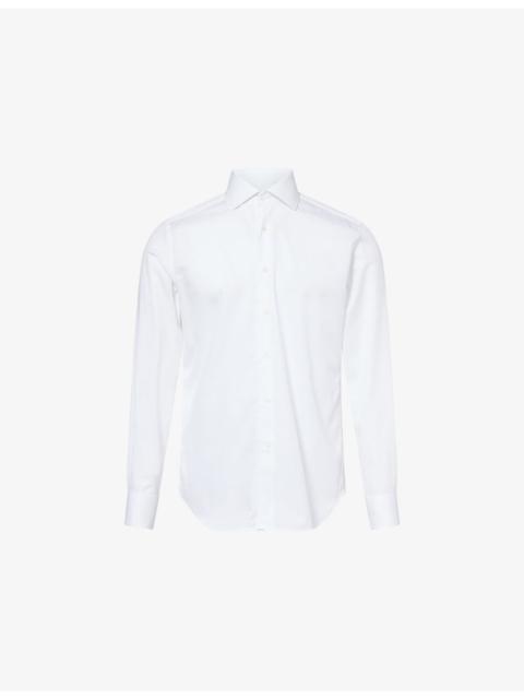 CORNELIANI Regular-Fit Classic-Collar Cotton Shirt