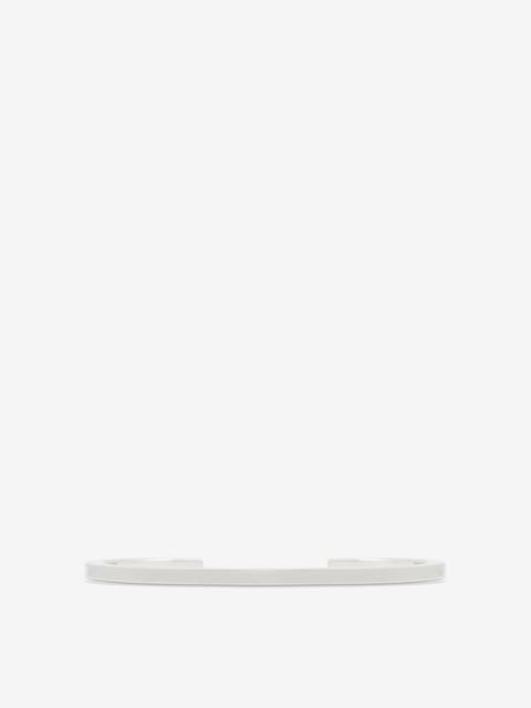 MM6 Maison Margiela Logo cuff bracelet