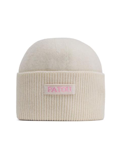 logo-patch beanie