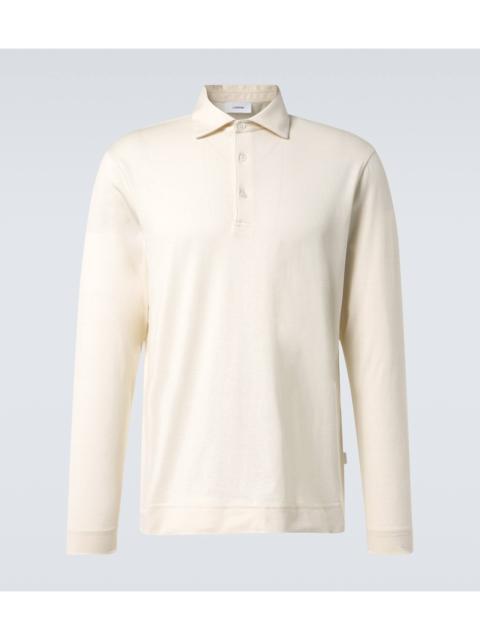 LARDINI 긴 소매 폴로 셔츠