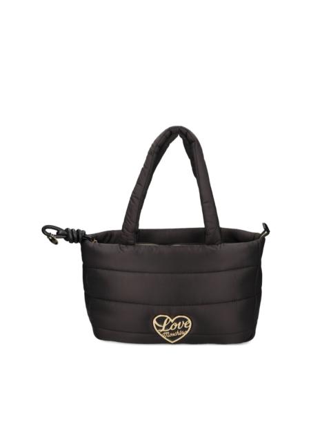 Moschino quilted heart-detail shoulder bag