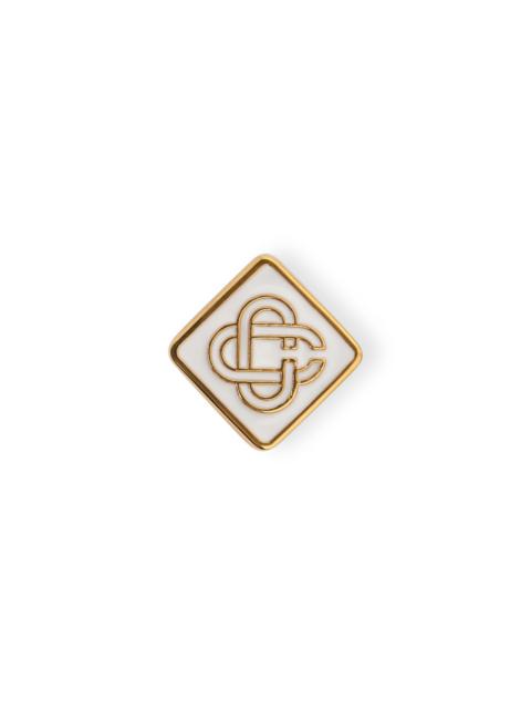 CASABLANCA Monogram Logo Stud Earrings | Casablanca Paris