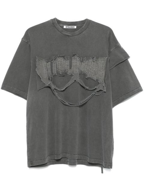 OTTOLINGER distressed-finish T-shirt